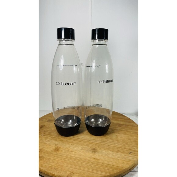 SodaStream Reusable Carbonating Bottles 0.89 QT - Set of 2 - Picture 1 of 2